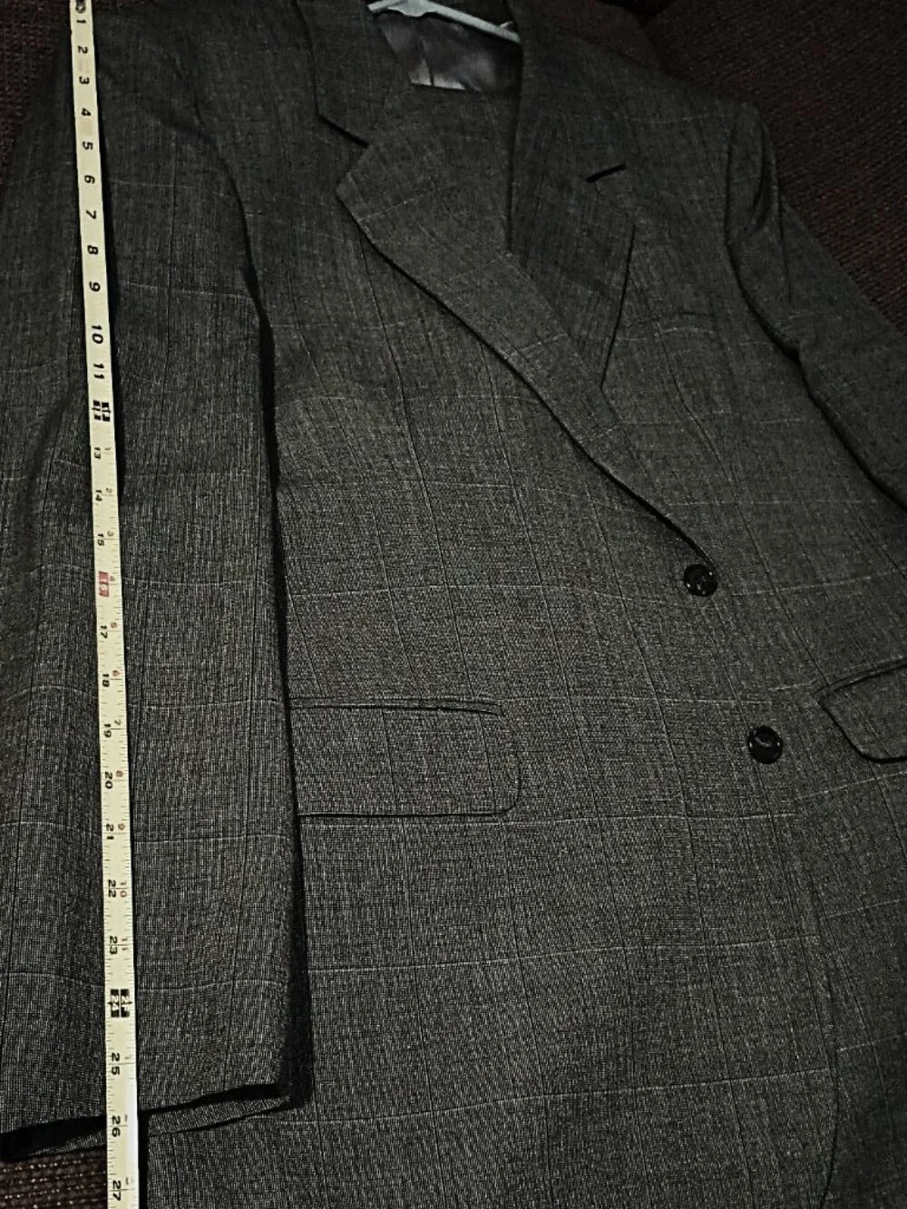 Yorkshire LTD Men Gray 2 Piece Suit 44L